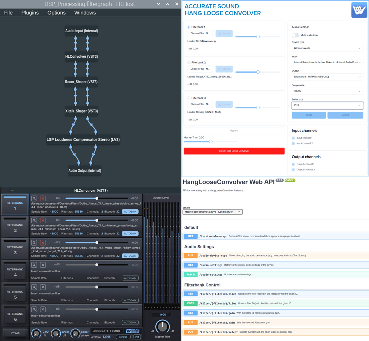 Hang Loose DSP Software Suite