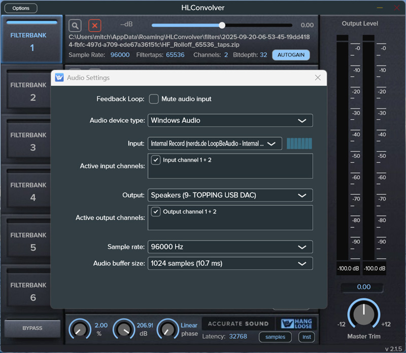 HLConvolver Application